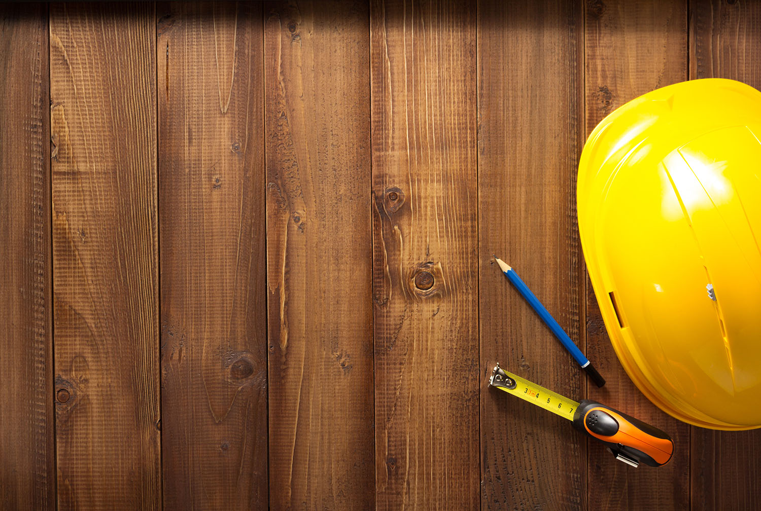 construction-tools-on-wood